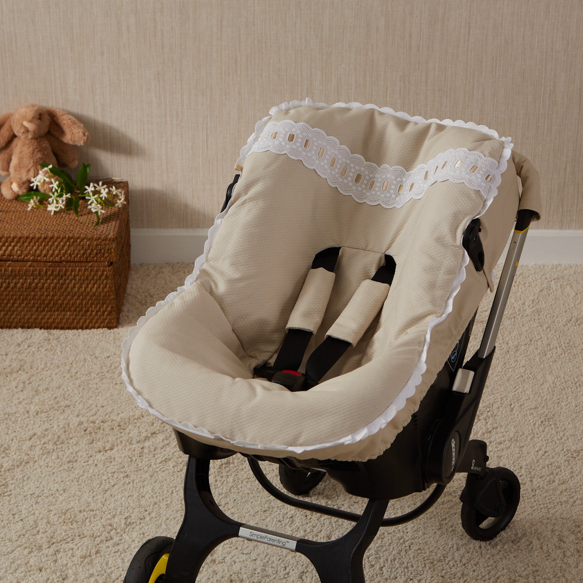 094237 Leatherette Doona Car Seat Cover Camel