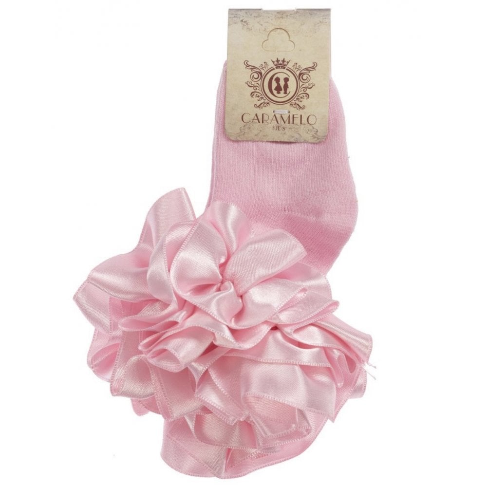 049 Frilly Socks Pink