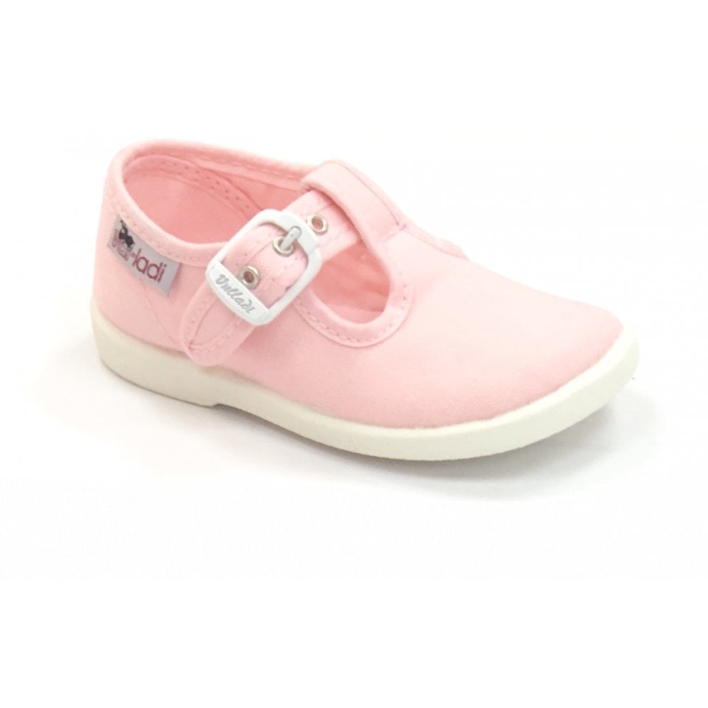 1200 Canvas T-Bar Shoe Baby Pink