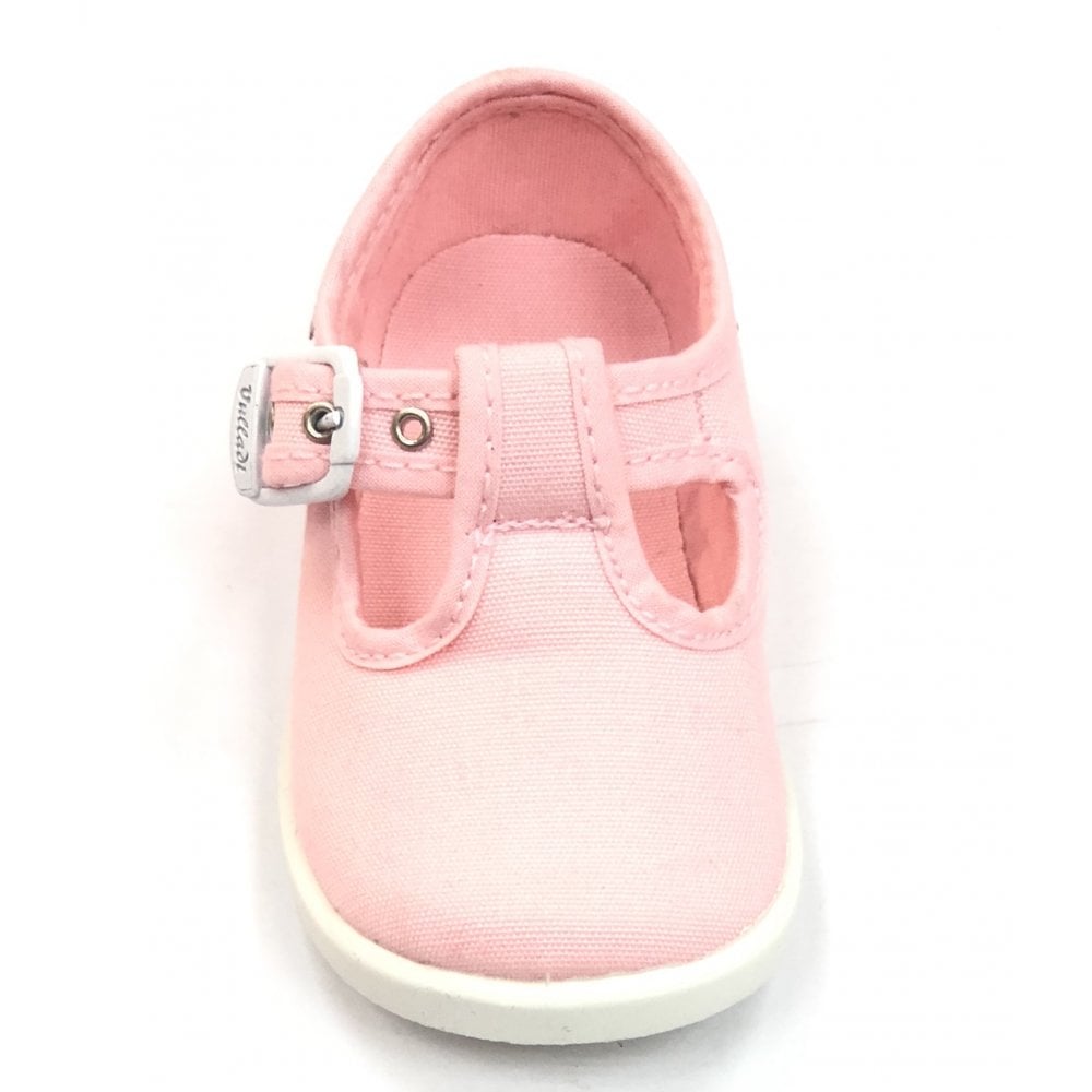 1200 Canvas T-Bar Shoe Baby Pink