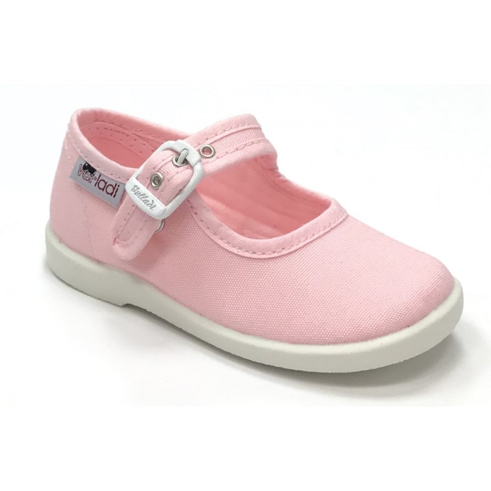 1210 Canvas Mary Jane Shoe Baby Pink