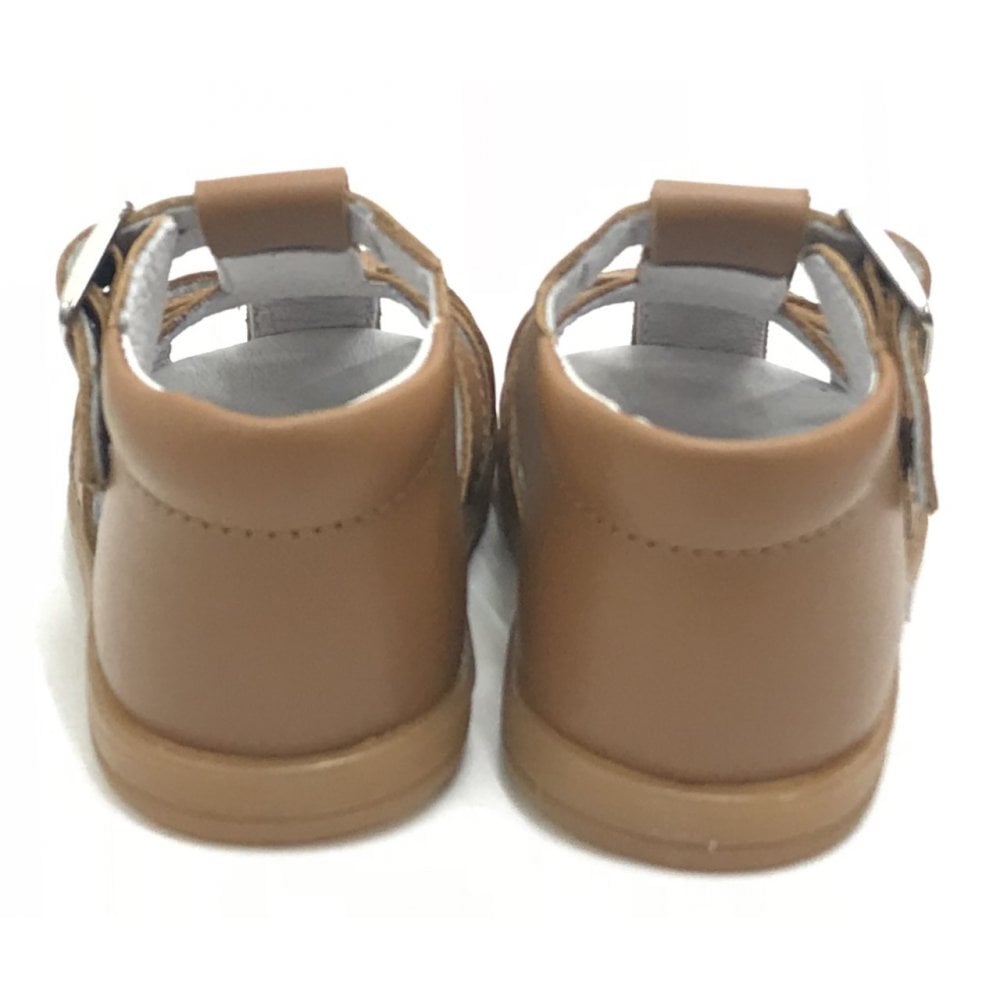 13350 Boys Spider Sandal Tan