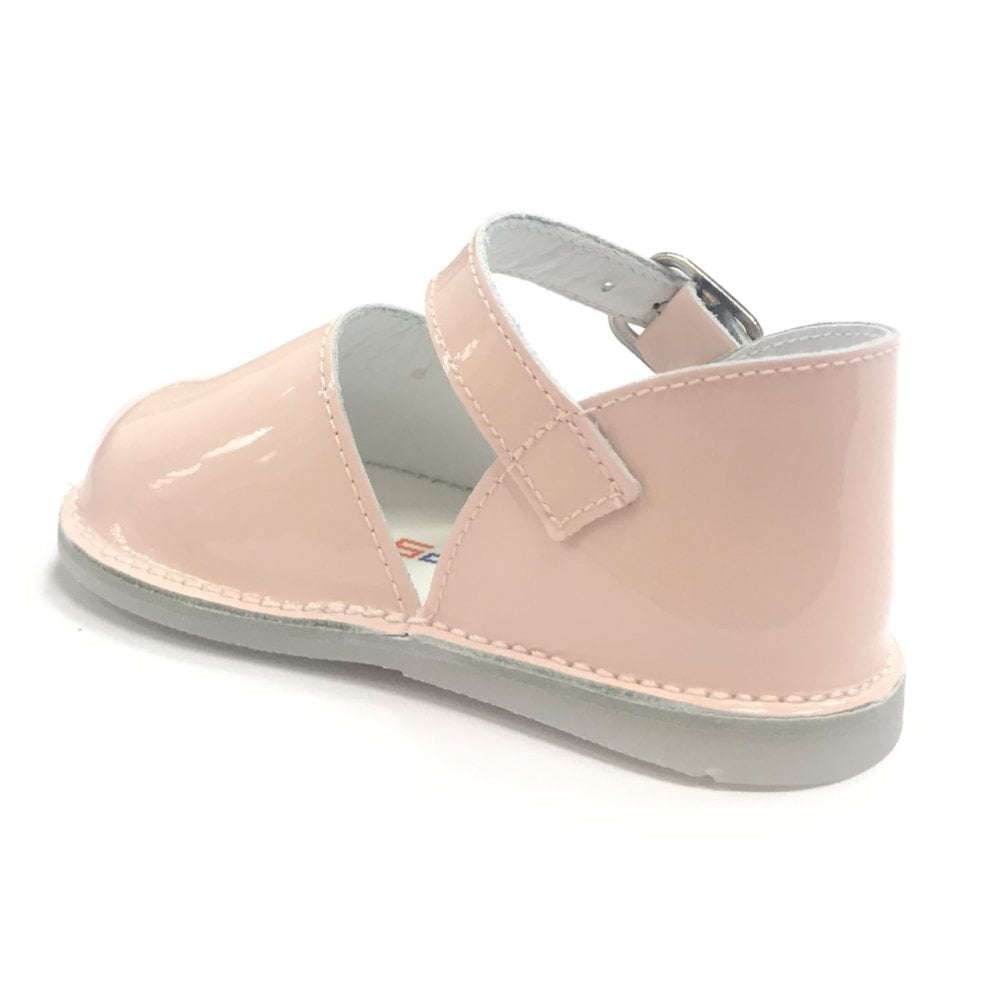 171047 Buckle Sandal Pink Patent