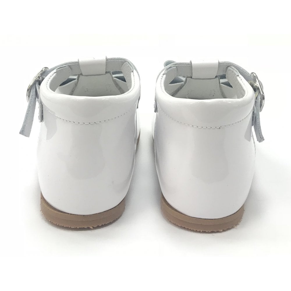 182810 White Bow T-Bar