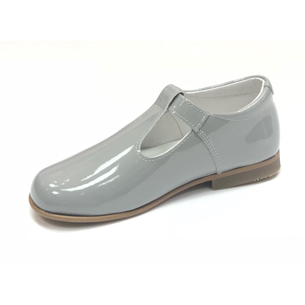 182865 Grey Patent T-Bar
