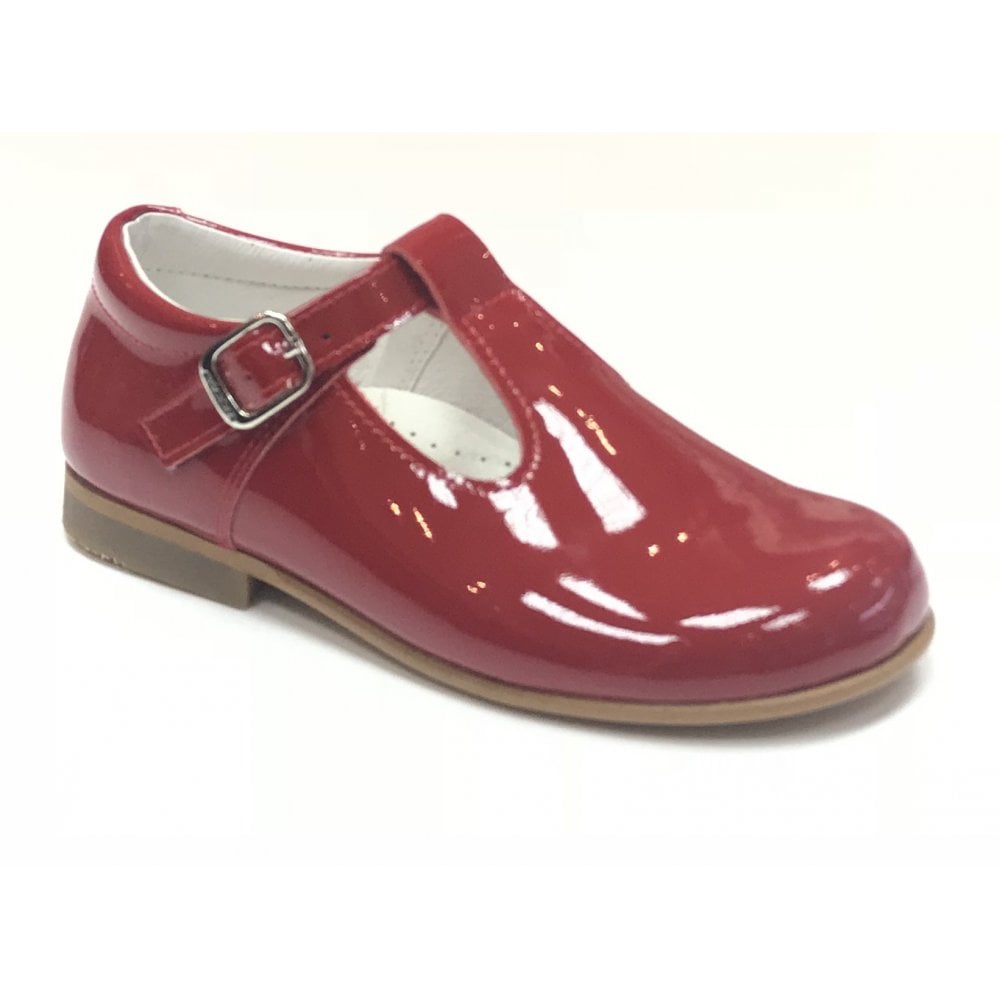 182865 Red Patent T-Bar