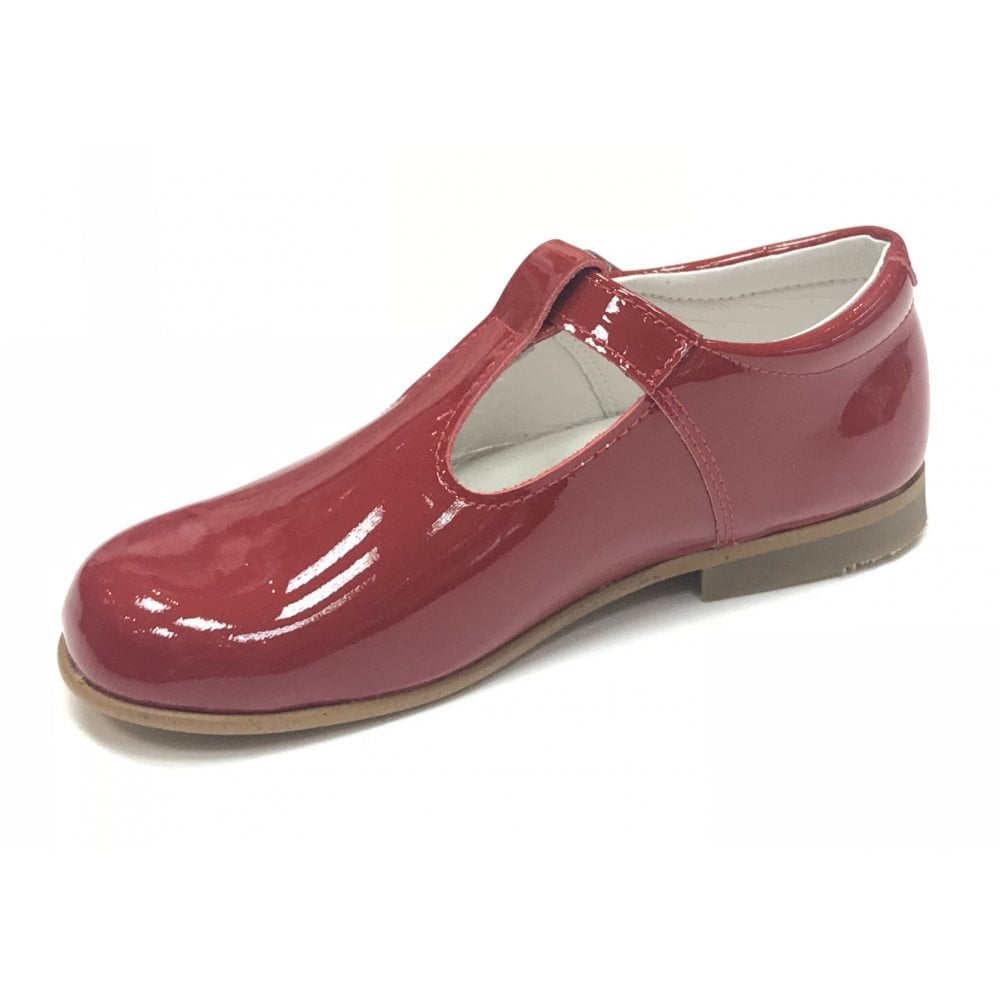182865 Red Patent T-Bar