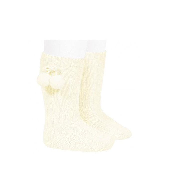 3.015/2 Pom Pom Long Cream