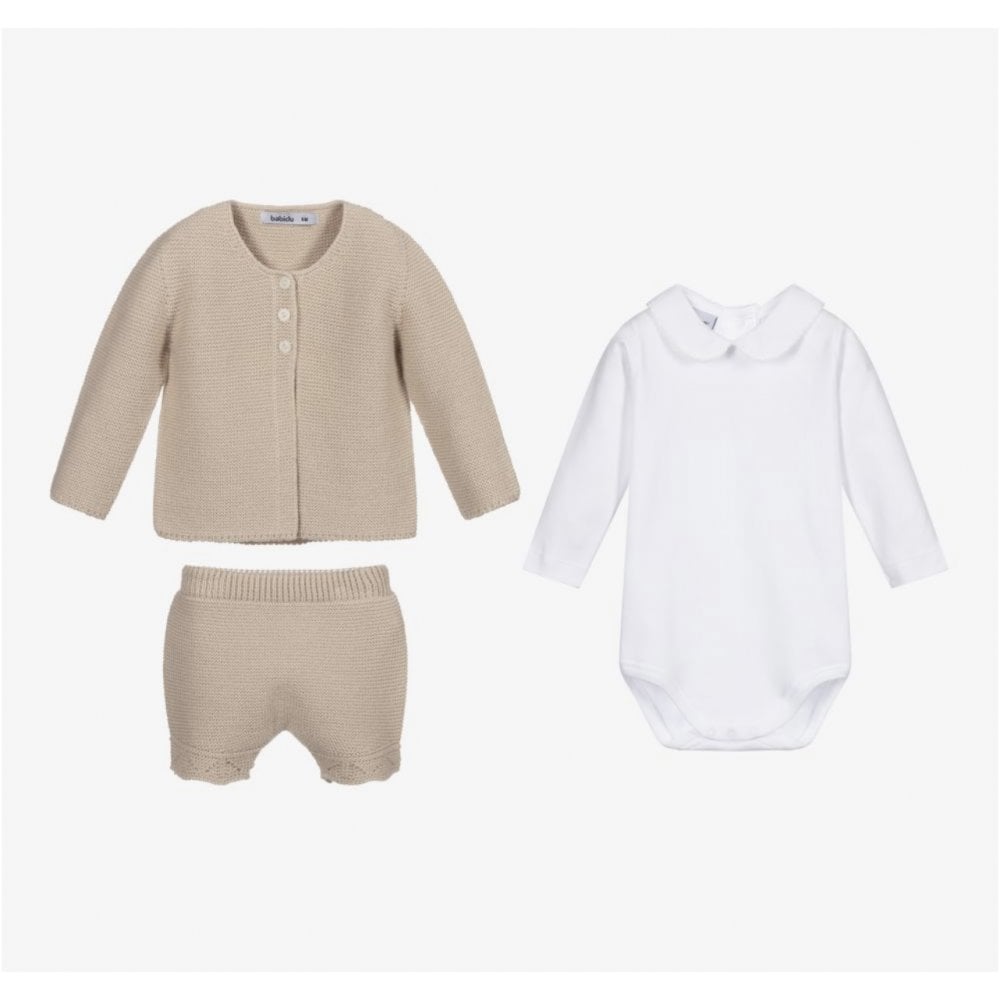 40164 Babidu 3 Piece Set Beige