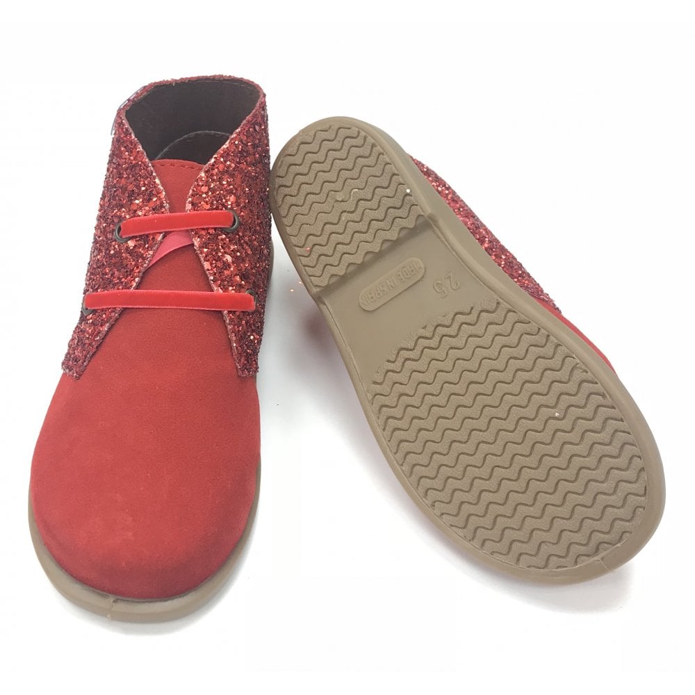 40243 Girls Red Boots