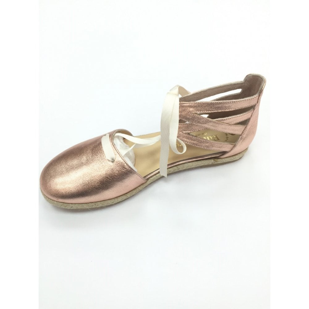 A-3178 Rose Gold Espadrille