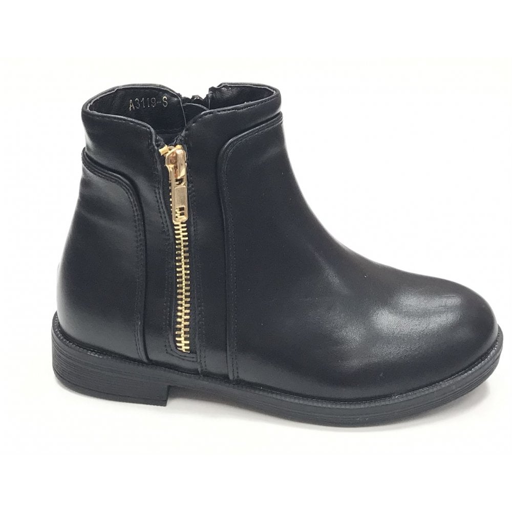 A3119 Black Chelsea Boot