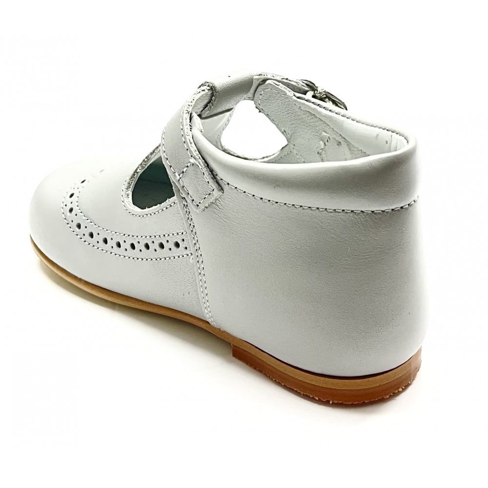 A71134 Grey Leather T-Bar