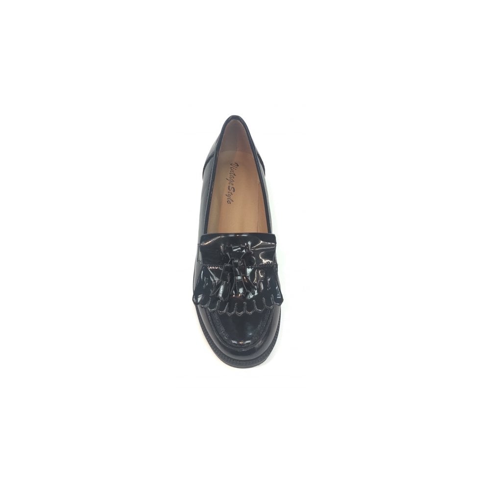 LBL1 Patent Fringe Loafer