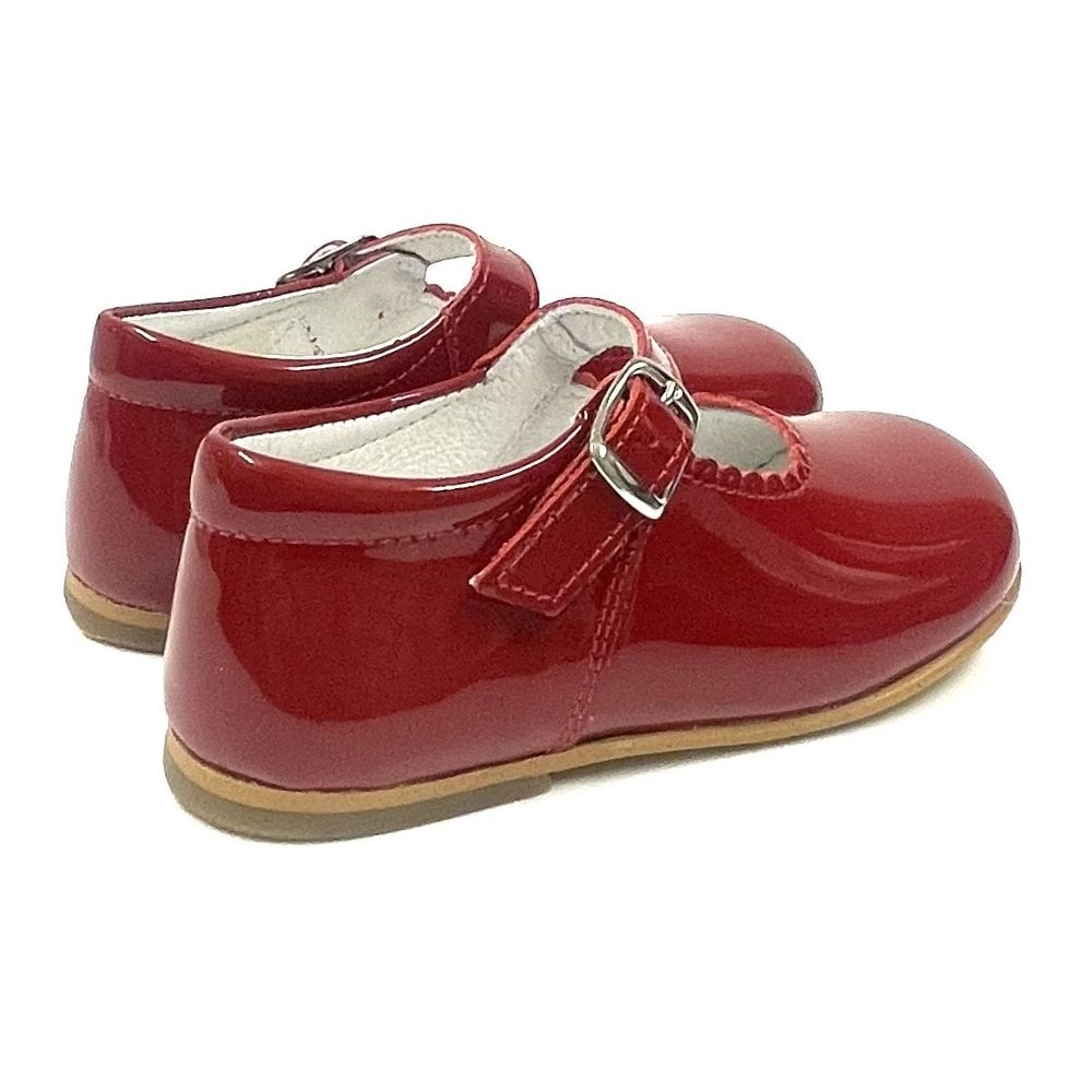 Mary Janes Girl Buckle Classic Shoe Red Patent