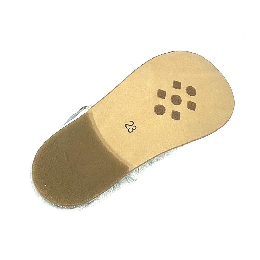 Mary Janes Girls Buckle Classic Shoe Silver