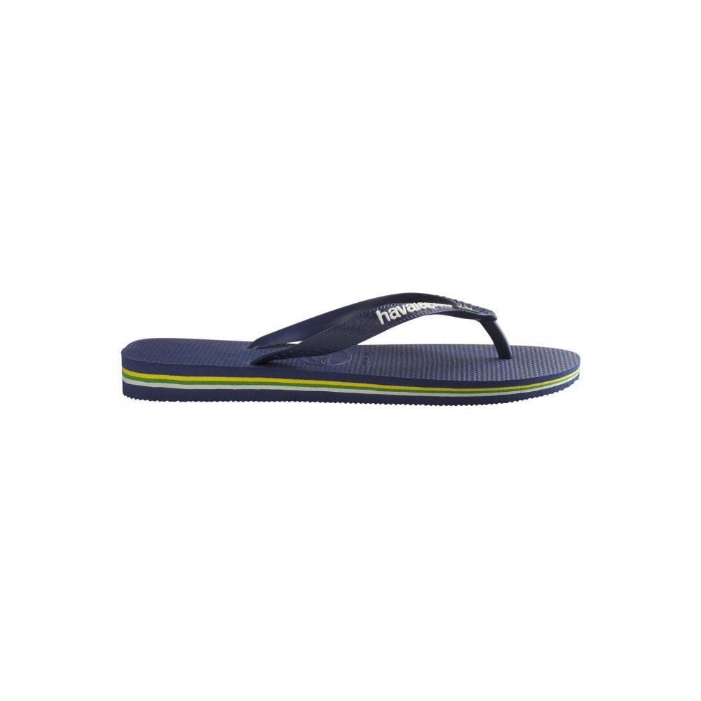 Brasil Havaianas Logo Navy