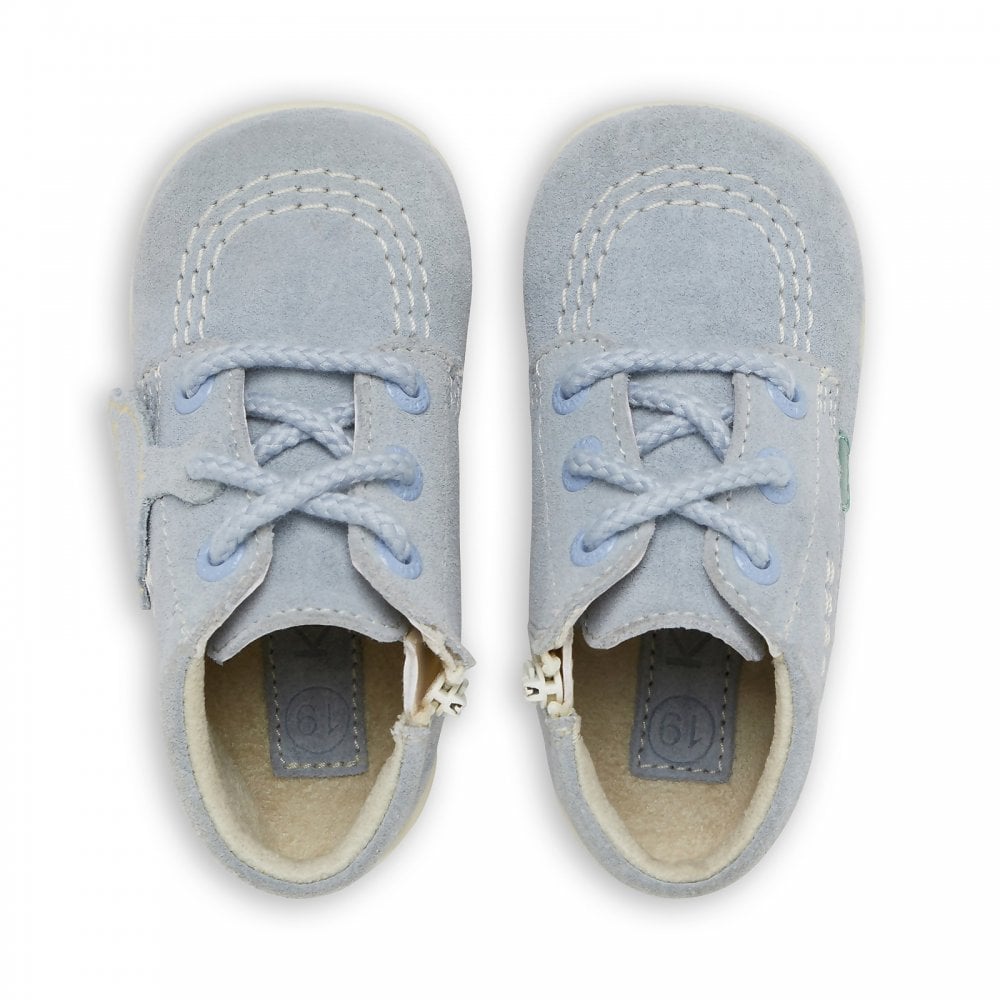 Kick Hi Zip 2 Suede Baby Blue
