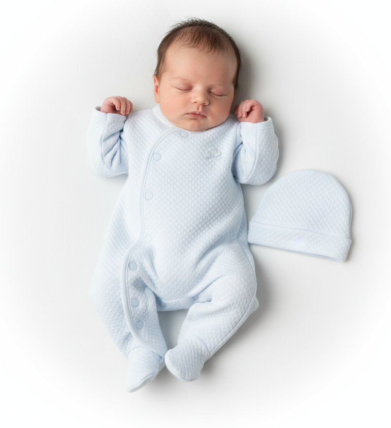 MB5148 Blue Baby Grow