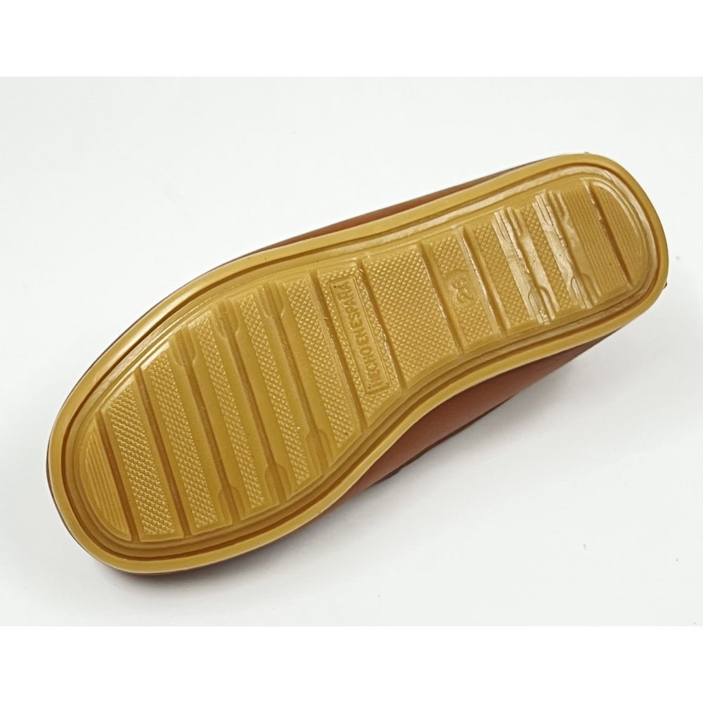 222901 Tassel Loafer Tan Leather