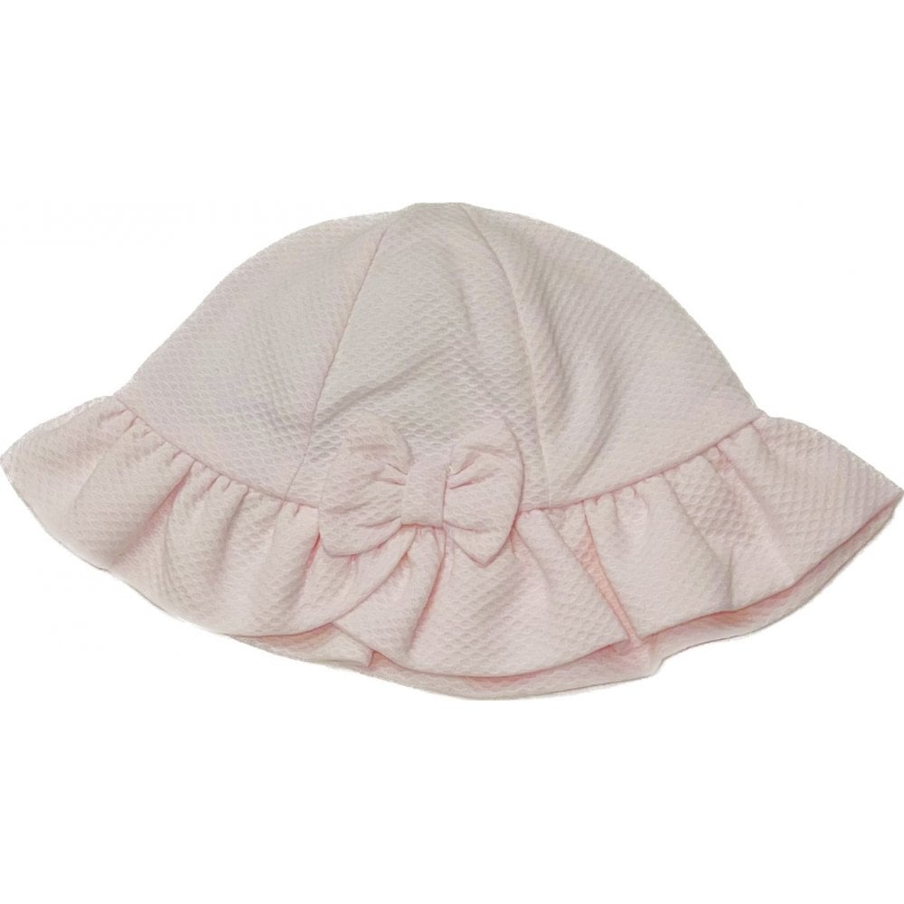 Sardon Girls Bow Sun Hat Pink