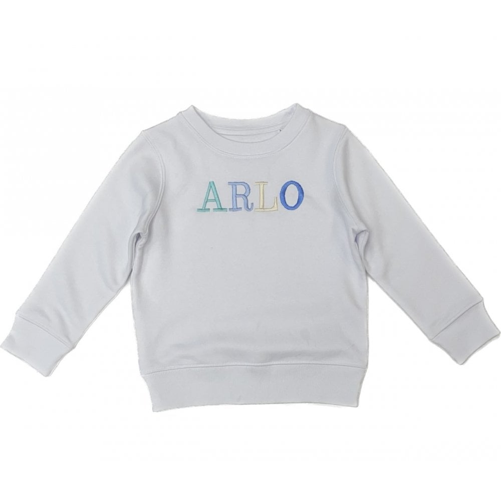 Personalised Embroidery Jumpers White