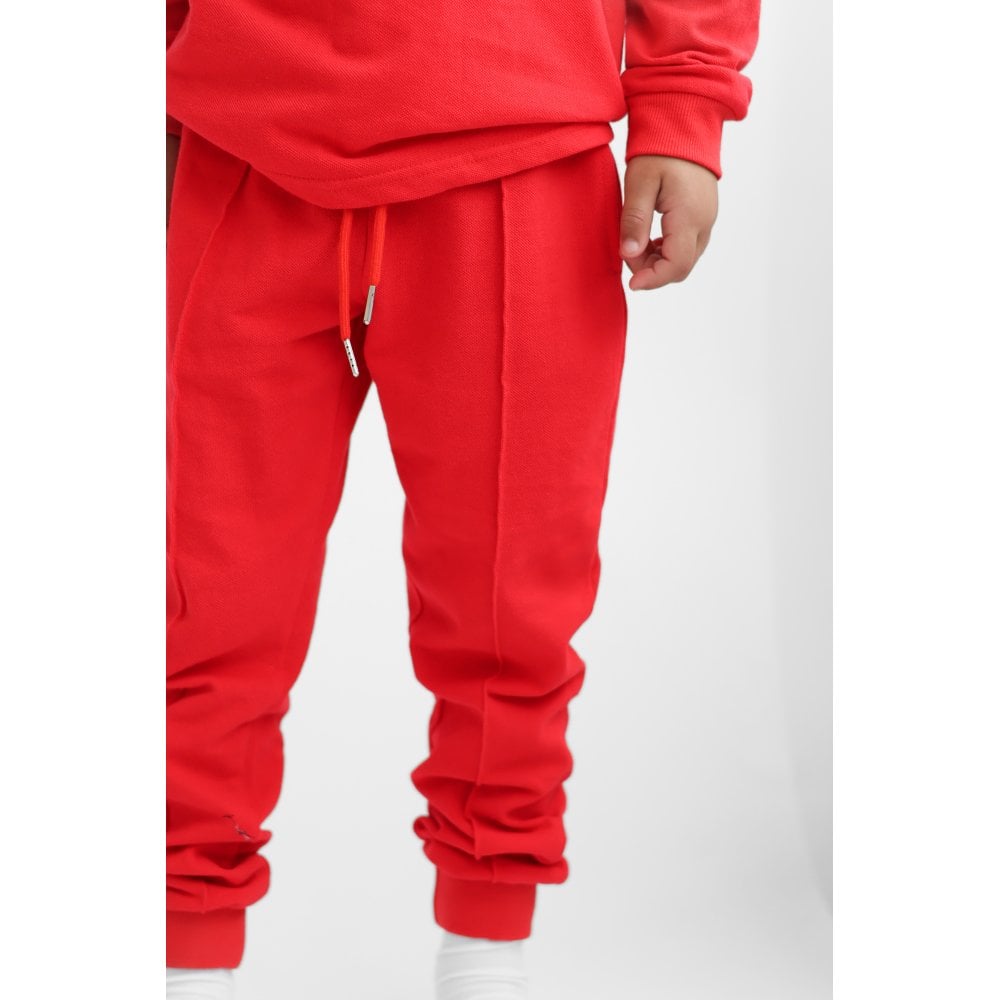 Jaxon Red Boys Zip Through Tracksuit Set