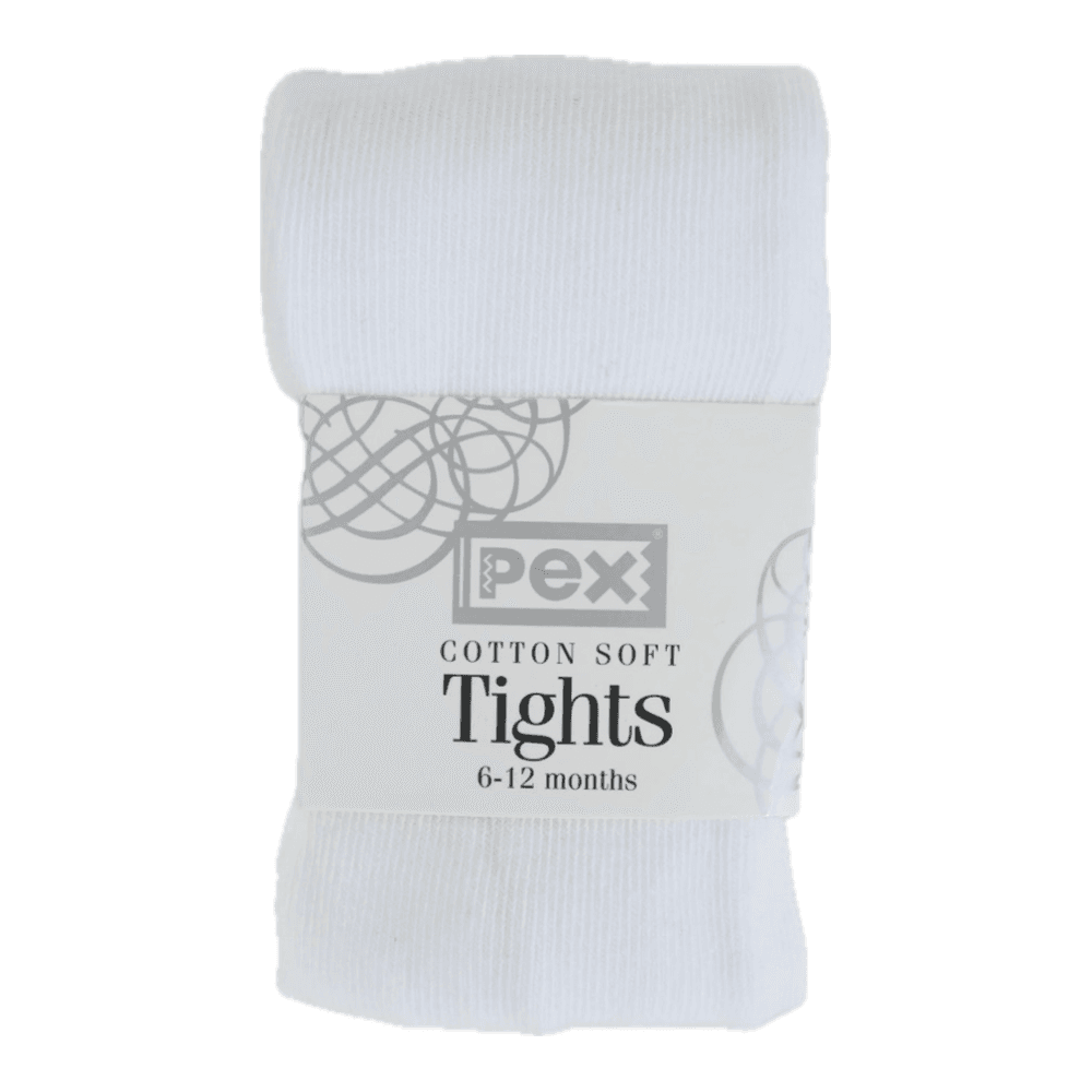 Pex Baby Plain White Tights