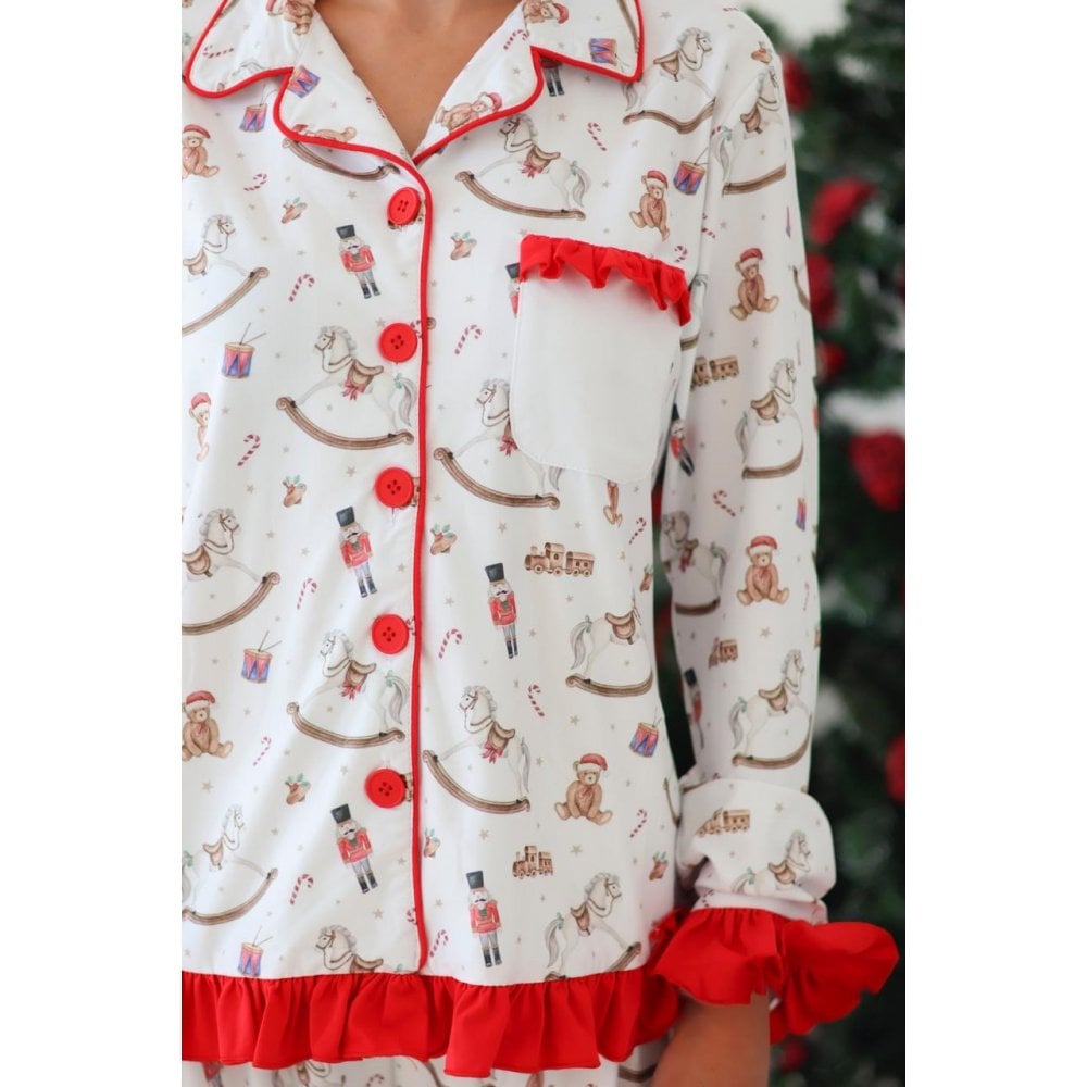 Christmas Traditional Print Women's Pyjamas