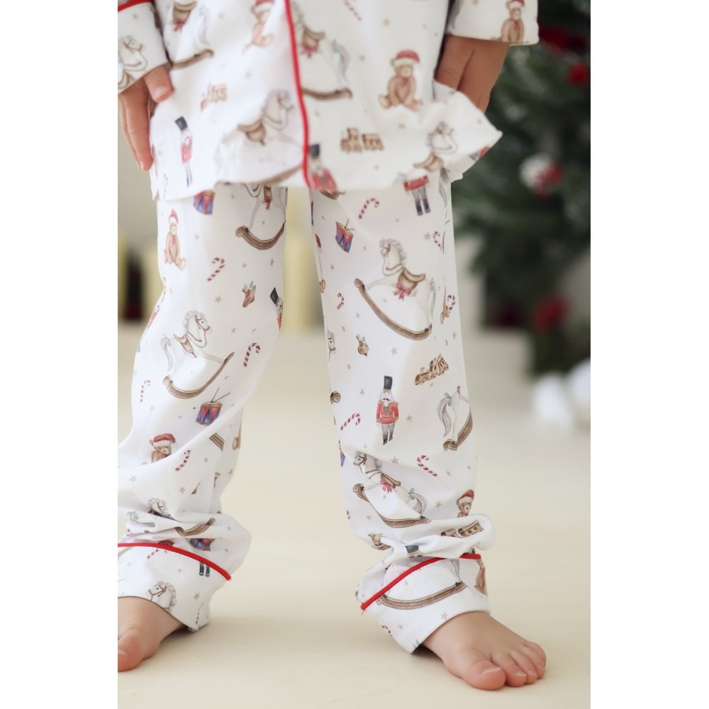 Christmas Traditional Print Pyjamas Boys