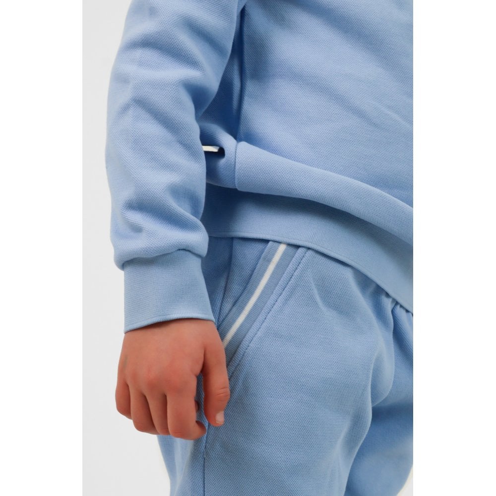 Theo Boys Plain Tracksuit Baby Blue