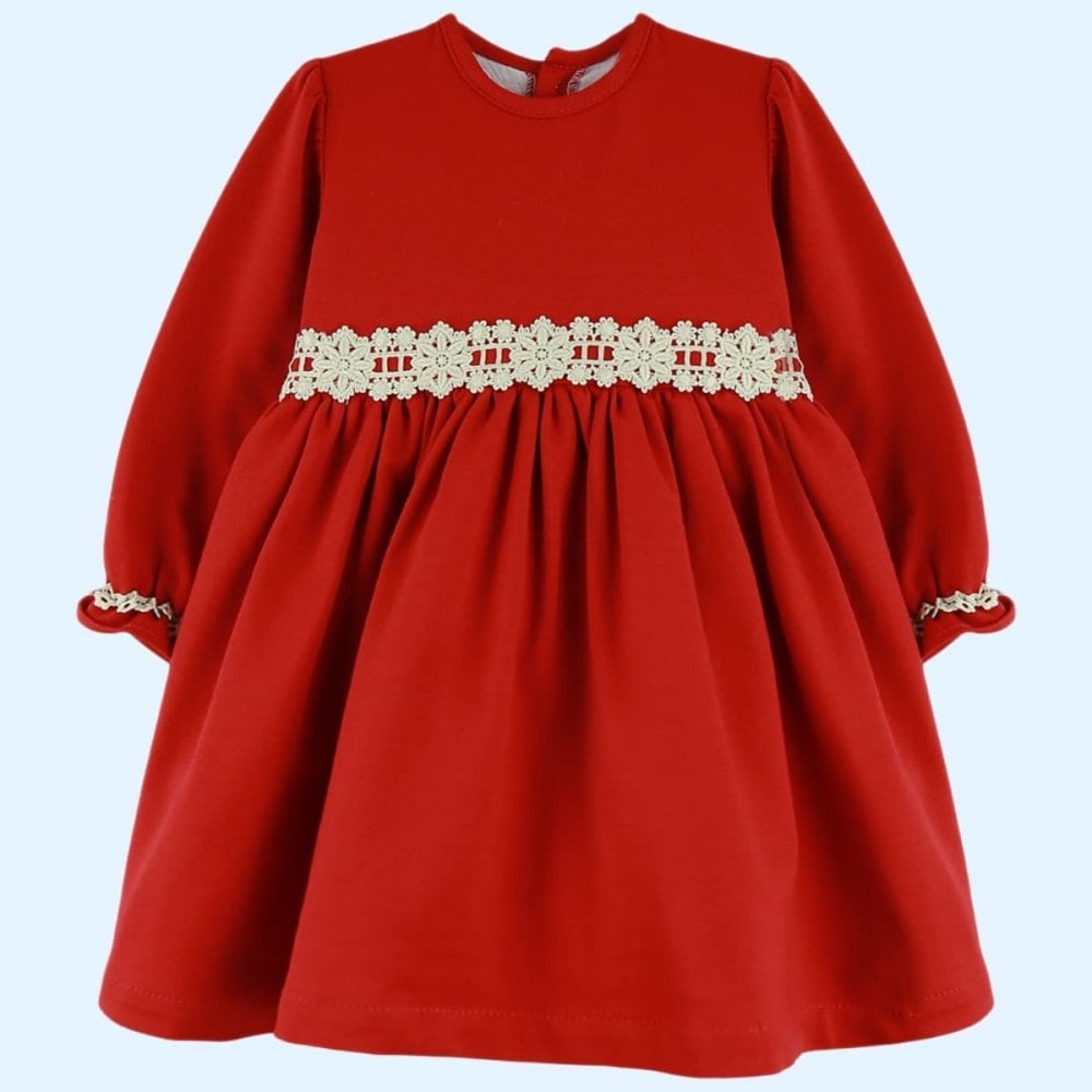 25669 Girls Red Dress