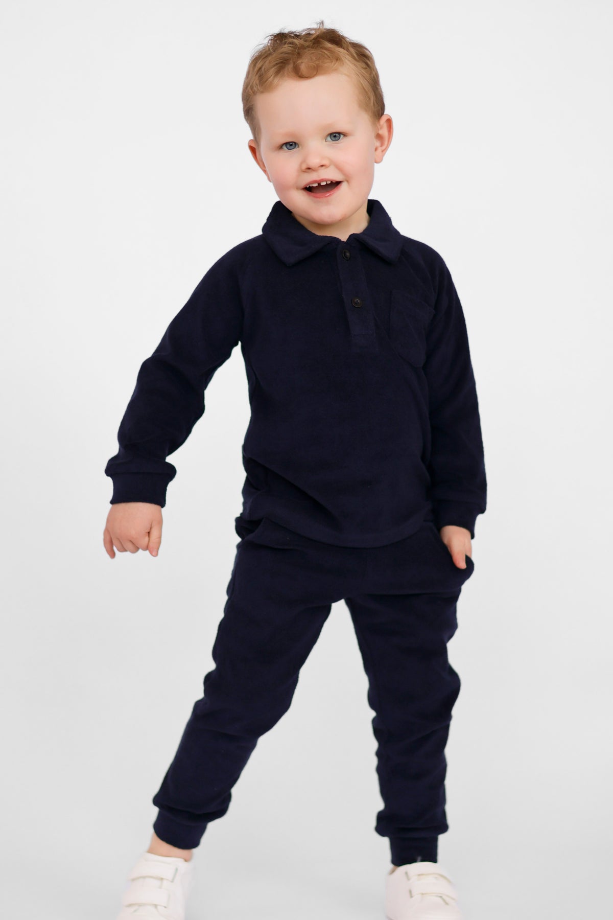 Oscar Boys 2 Piece Smart Tracksuit Navy