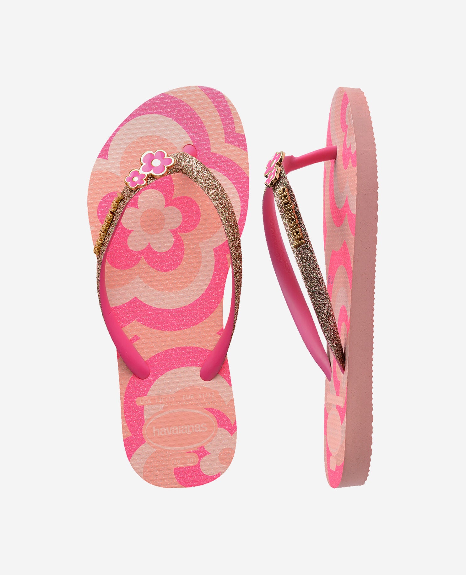 K SL Glitter II FC Blossom Pink Havaianas