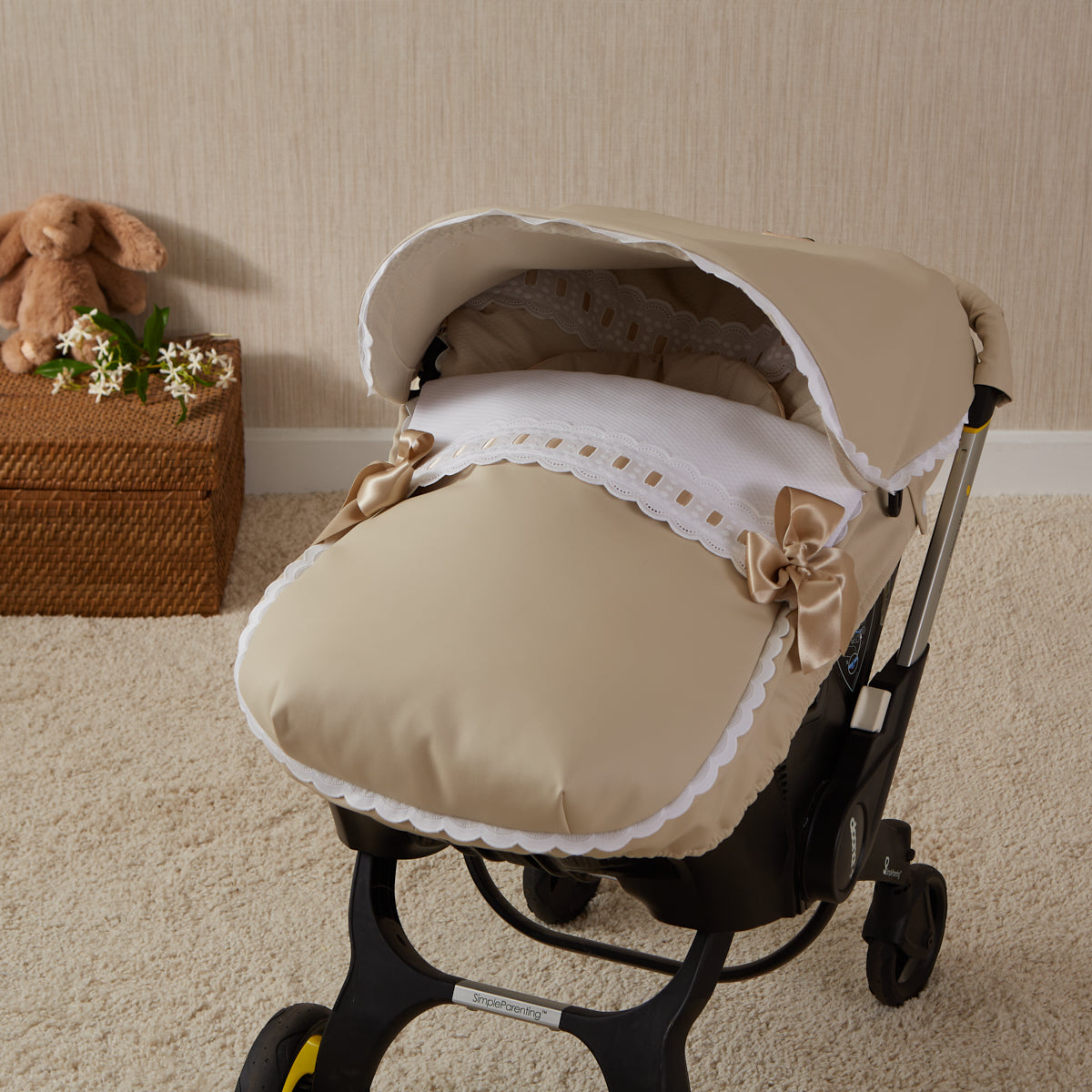 094237 Leatherette Doona Car Seat Cover Camel