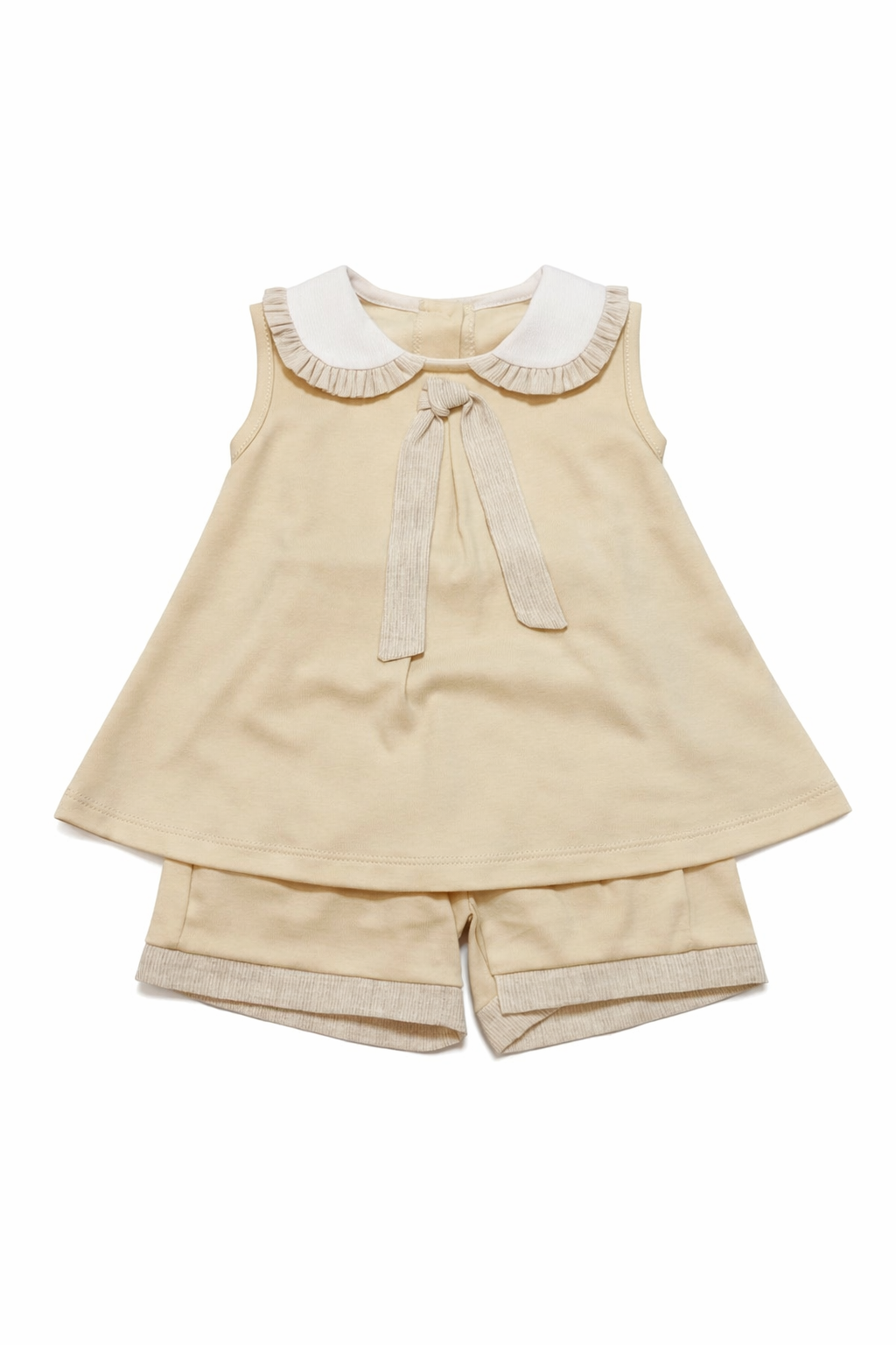 SG157 Girls Camel Shorts & Top