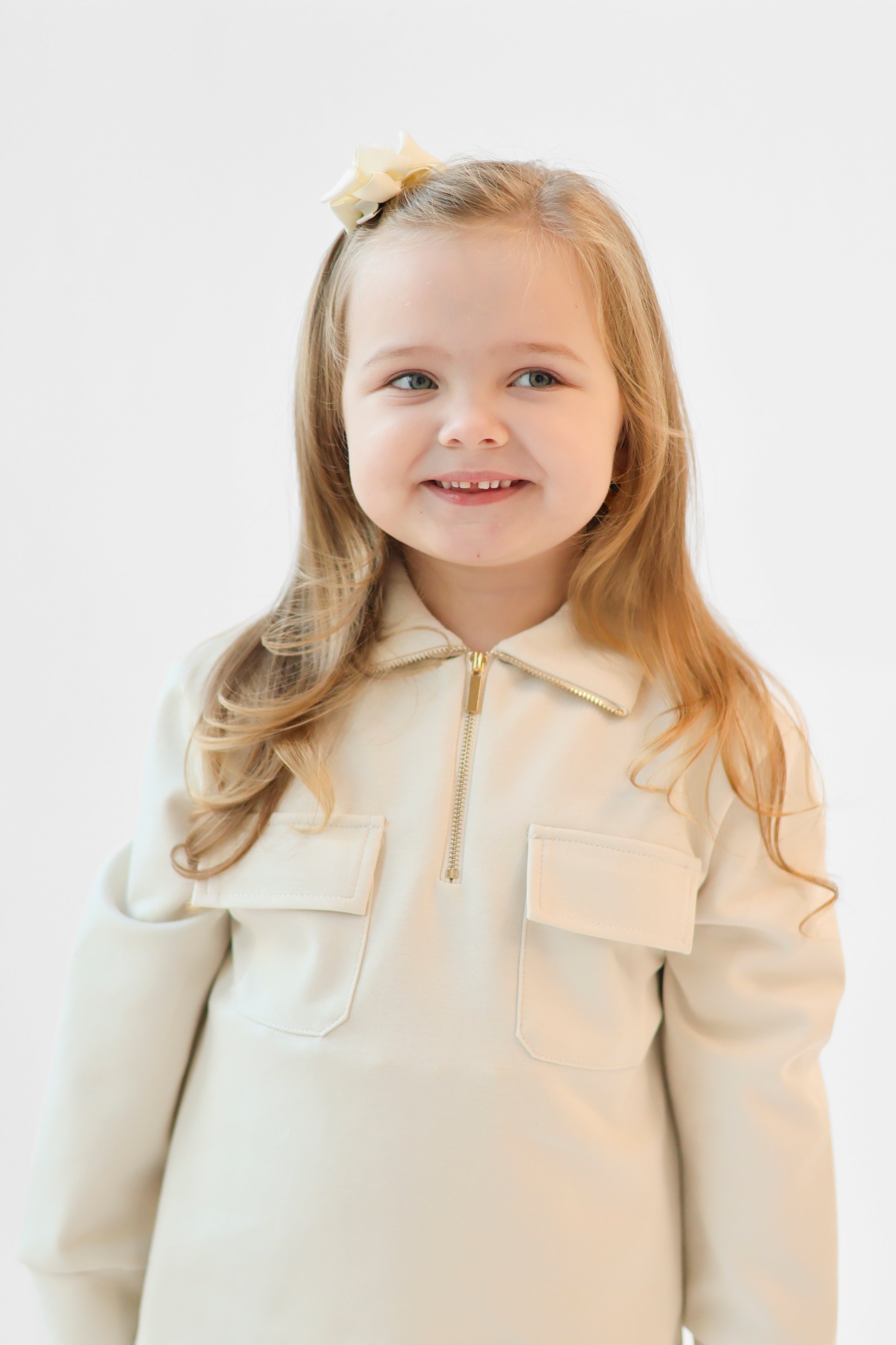 Gemma Kids Co-ord Tracksuit Beige