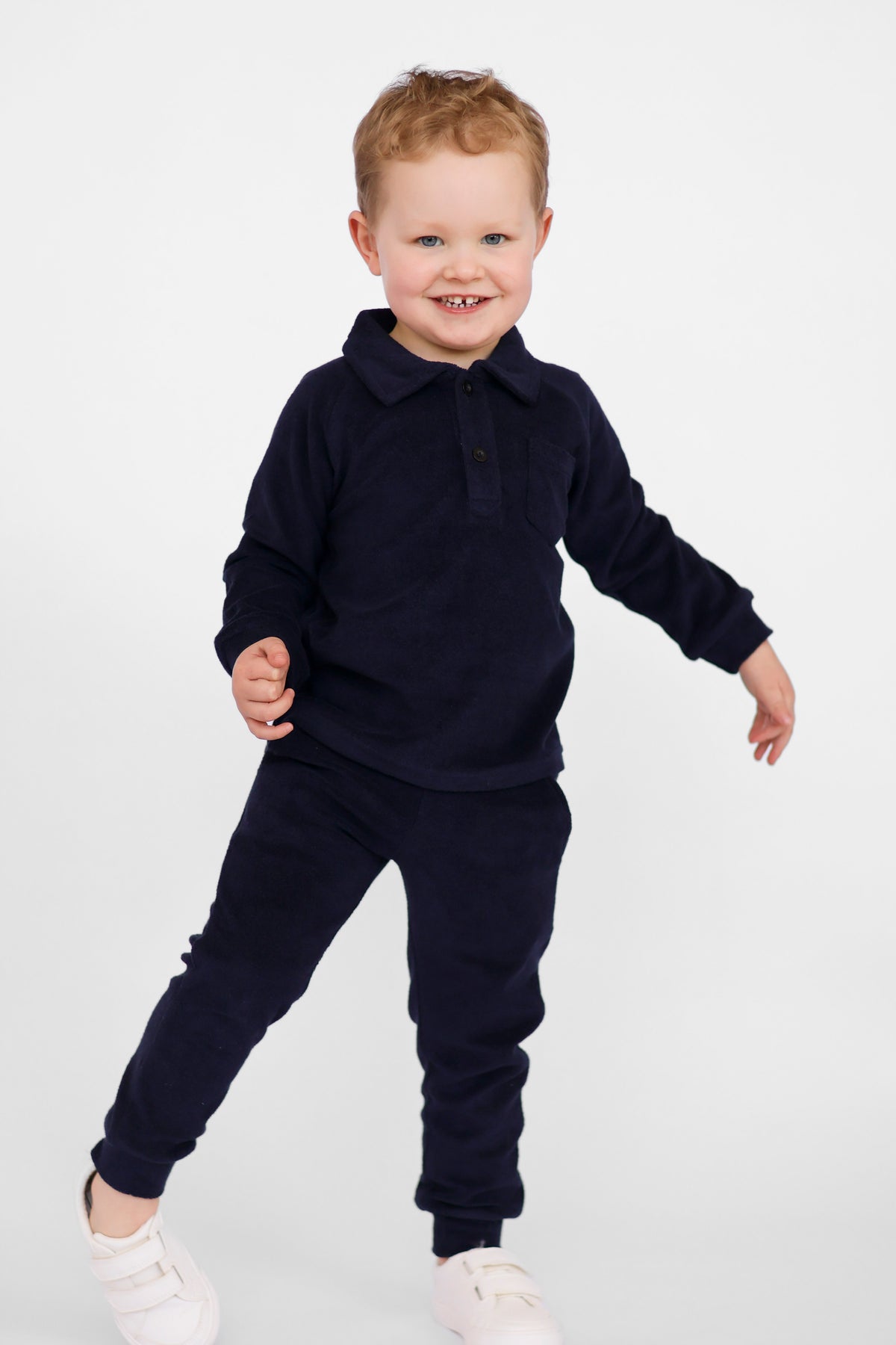 Oscar Boys 2 Piece Smart Tracksuit Navy