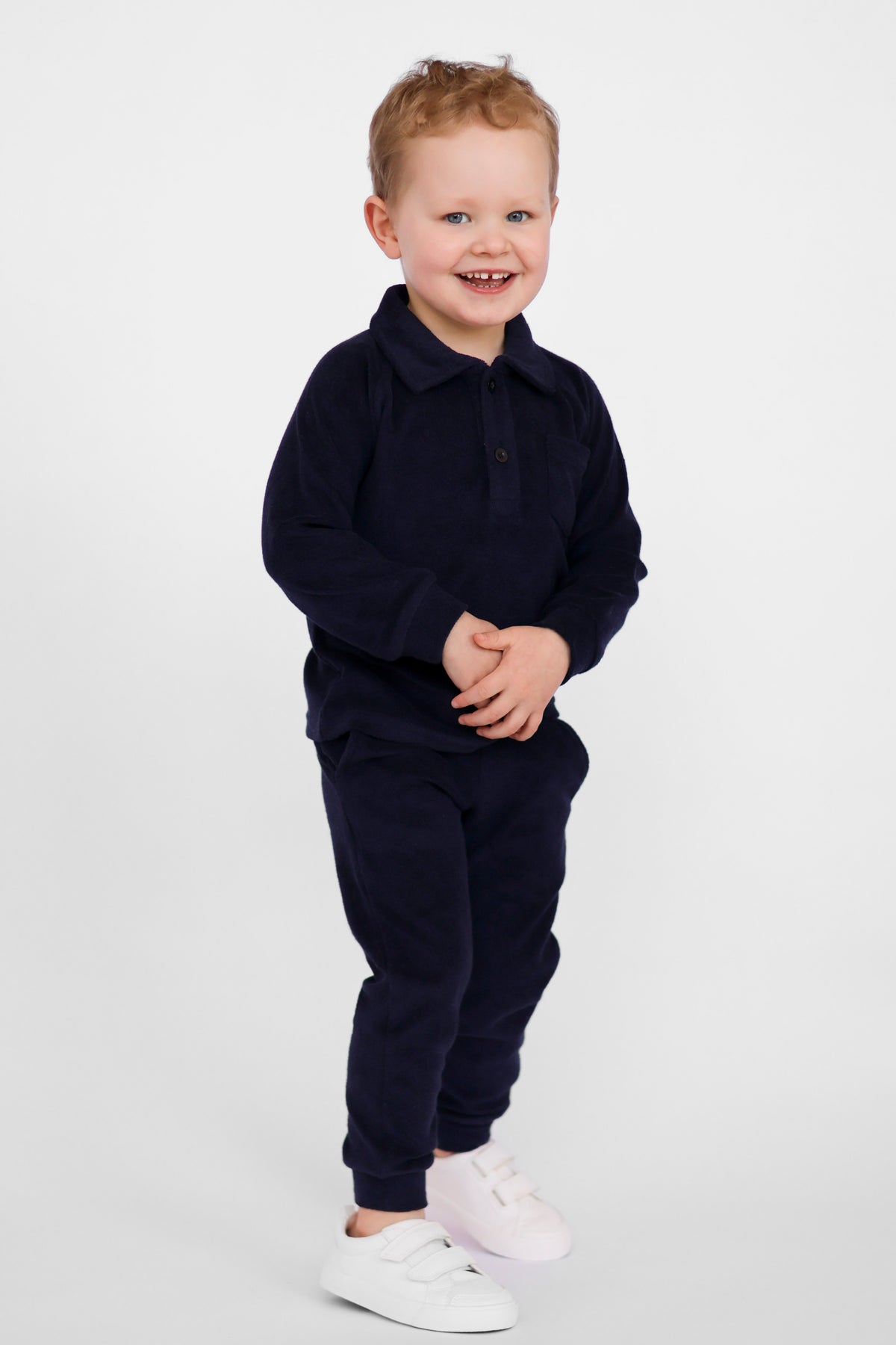 Oscar Boys 2 Piece Smart Tracksuit Navy