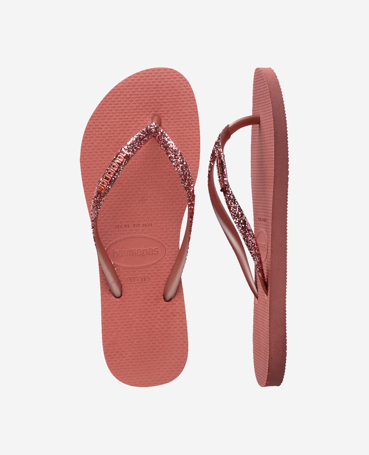 SLIM GLITTER II FC Canyon Clay Havaianas