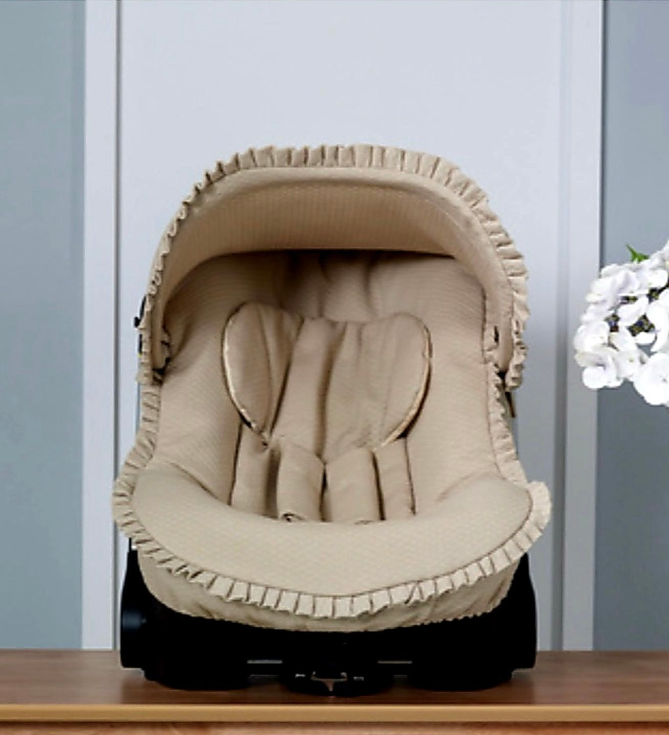 070237 Leatherette Doona Car Seat Cover Camel