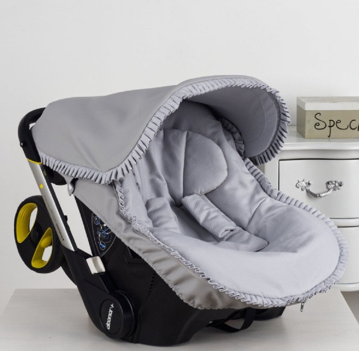 070246 Doona X Car Seat Cover Grey