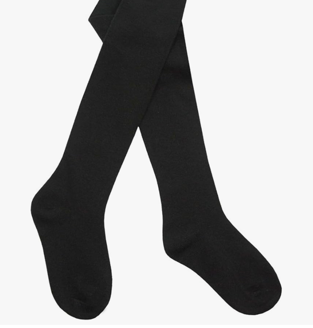 Sheldon Plain Black Tights