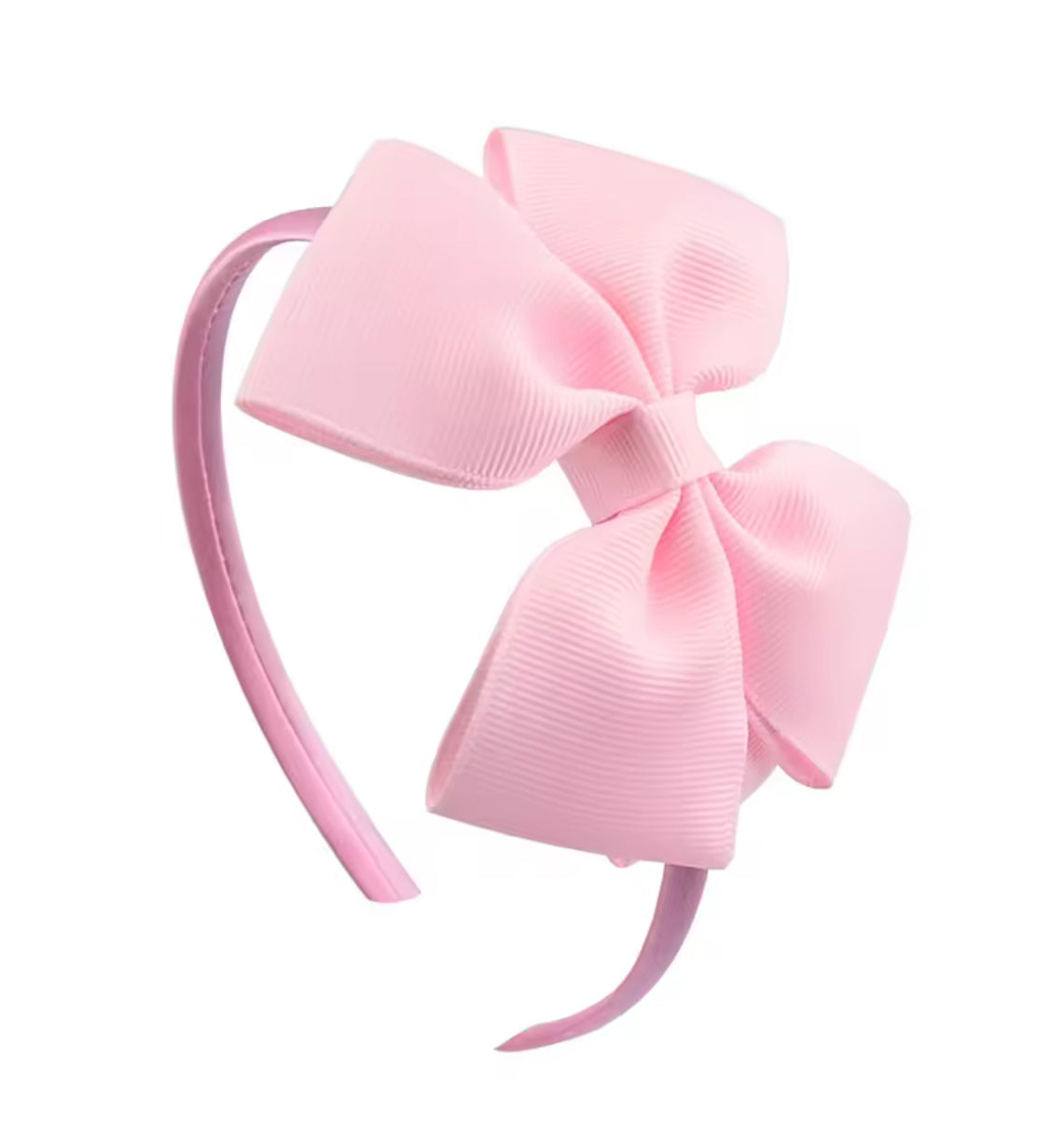 Girls Bow Headband Pink
