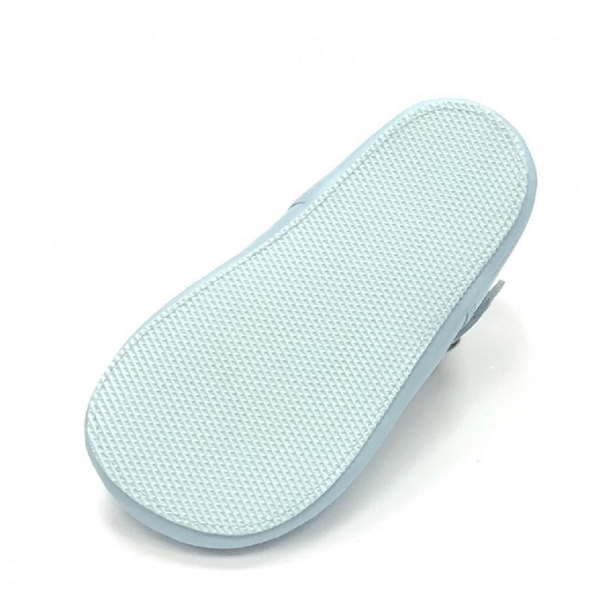 161002 Baby Blue Patent T-Bar Shoe