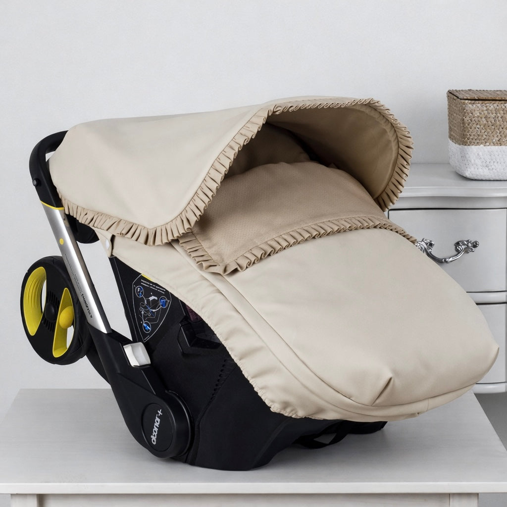 070237 Leatherette Doona Car Seat Cover Camel
