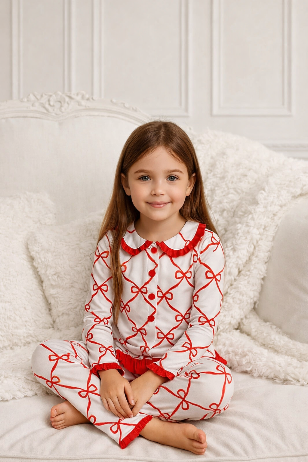 Christmas Pajamas Childrens Pyjamas And Dressing Gowns PMVFHDE Clearance Kids Christmas Pajamas Toddler Kids Baby Boys