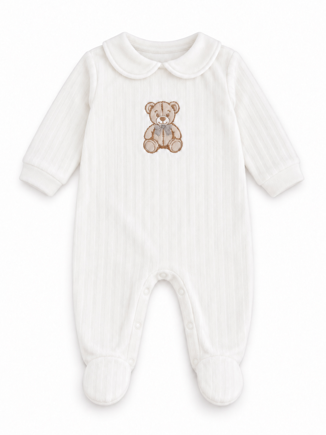 119 Baby Bear Babygrow White