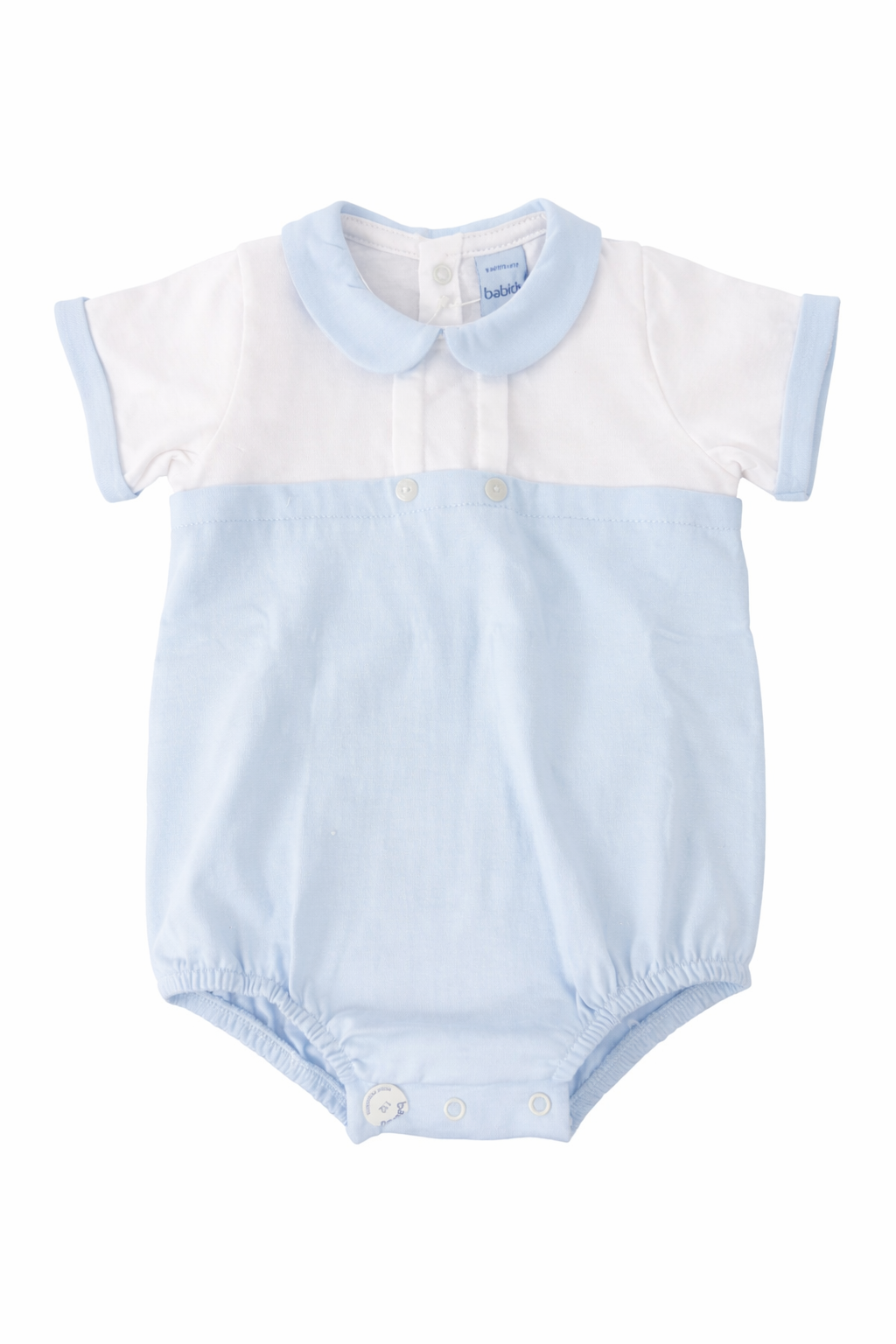 30219 Babidu Cotton Romper Blue