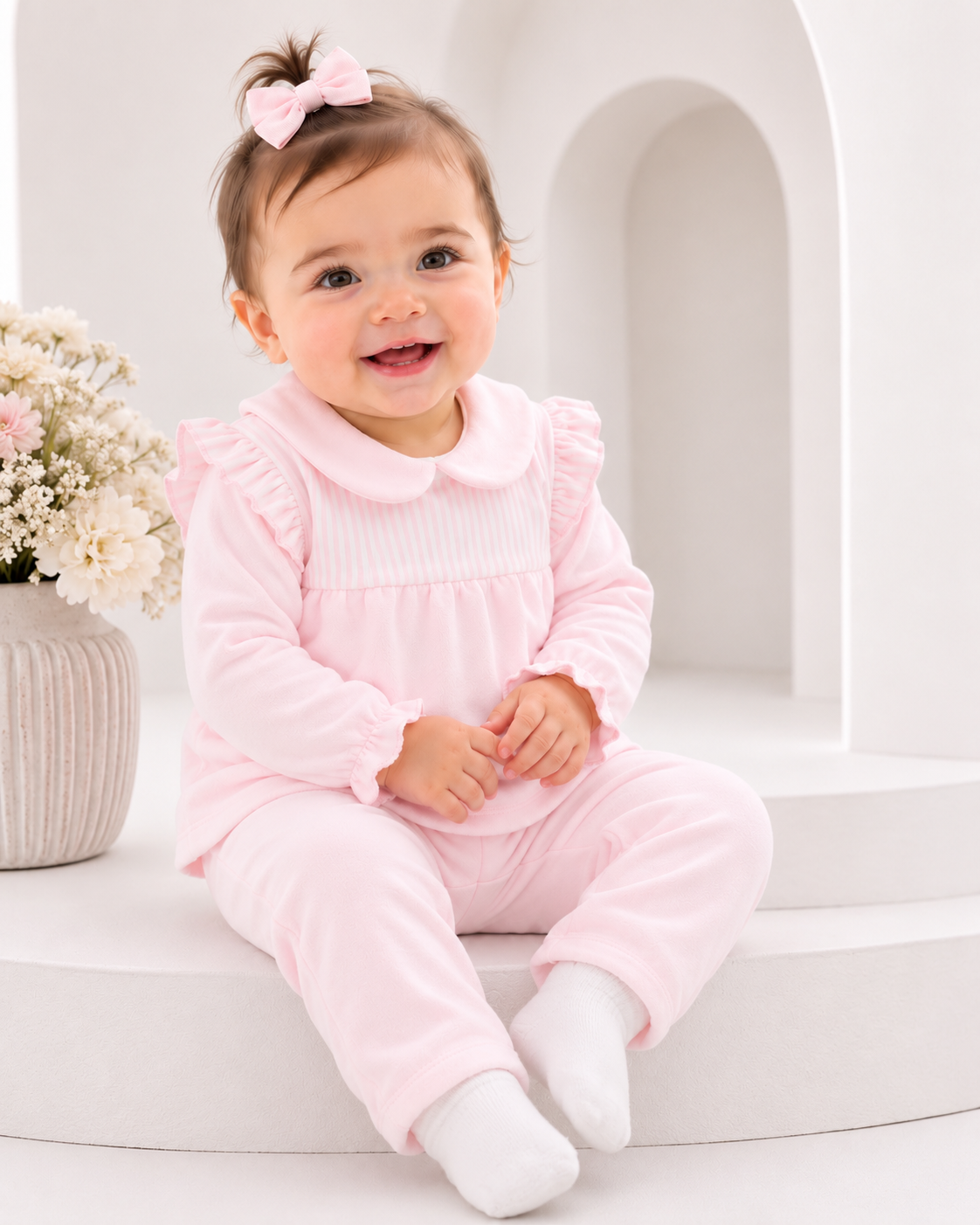 62134 Babidu Baby Girls Tracksuit Set